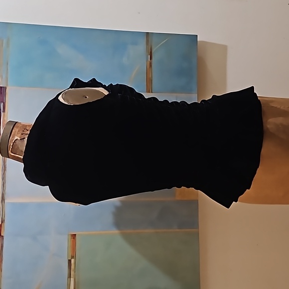 VELVET RUFFLY TOP - Picture 6 of 11